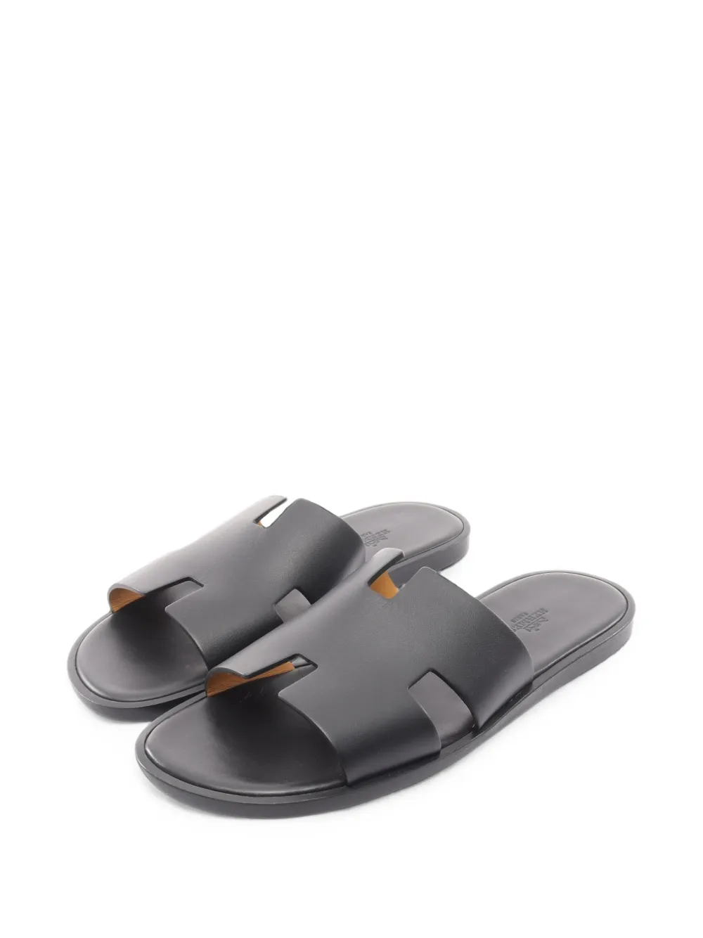 Hermès Pre-Owned 2010s Izmir slide sandals - Schwarz