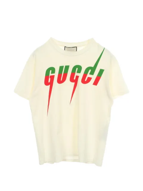 Gucci Pre-Owned 2010 Blade print t-shirt