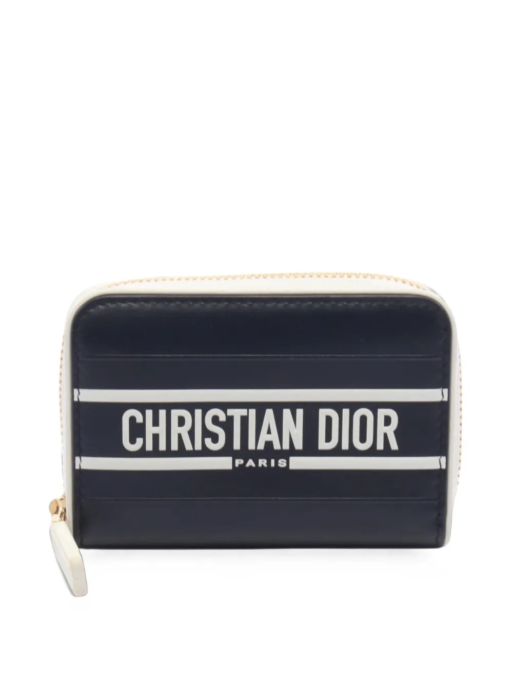 Christian Dior Pre-Owned 2000s Vibe round zipper wallet - Blau