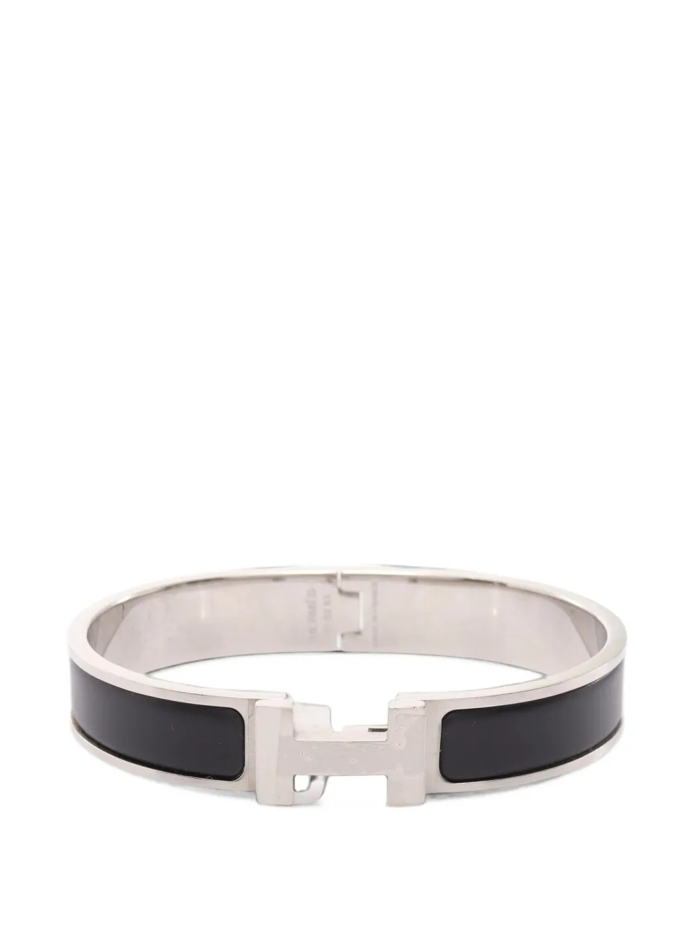 Hermès Pre-Owned bracelet jonc Clic Clac PM (années 2010) - Argent Hermès Pre-Owned bracelet jonc Clic Clac PM (années 2010) - Argent