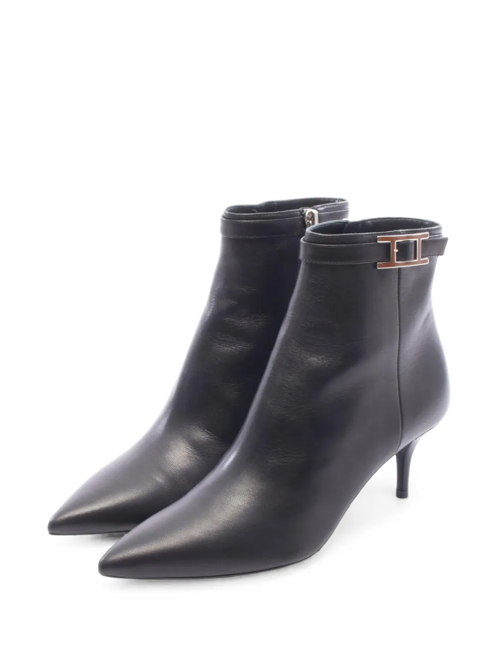 Hermès Pre-Owned bottines Blanche (années 2020) - Noir Hermès Pre-Owned bottines Blanche (années 2020) - Noir