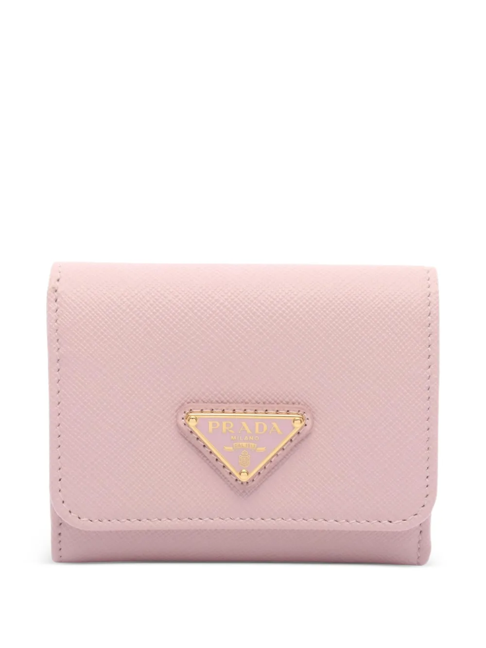 Prada Pre-Owned leather trifold wallet - Rosa