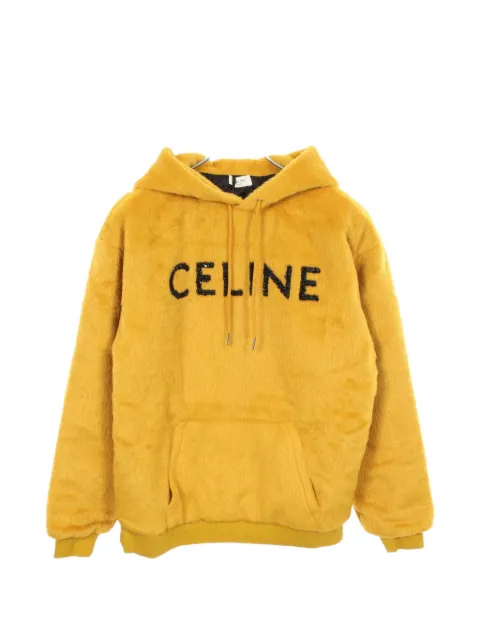 Celine Pre-Owned bead-embellished hoodie