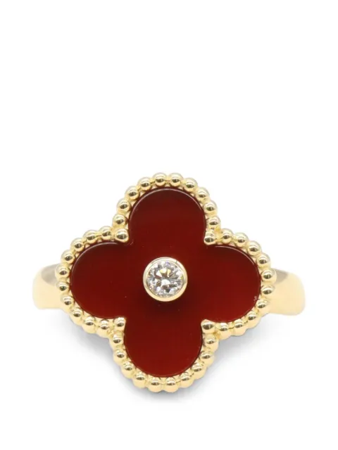 Van Cleef & Arpels Pre-Owned 2010s Vintage Alhambra diamond ring