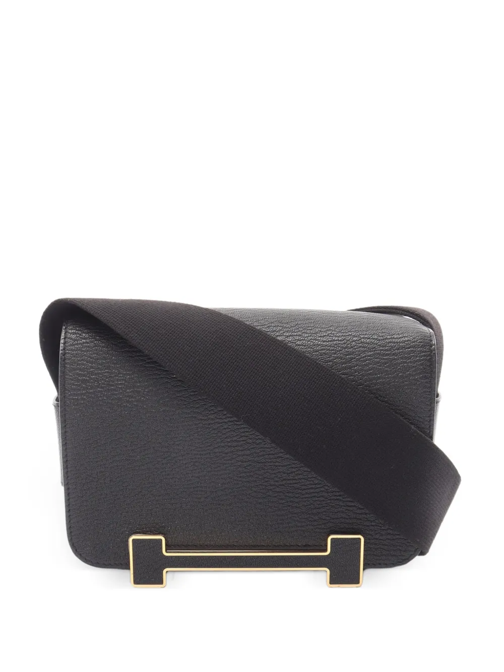 Hermès Pre-Owned Geta leather shoulder bag - Schwarz