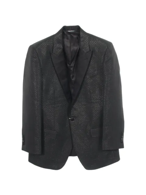 Dolce & Gabbana Pre-Owned Martini 2020 pattern tailored jacket