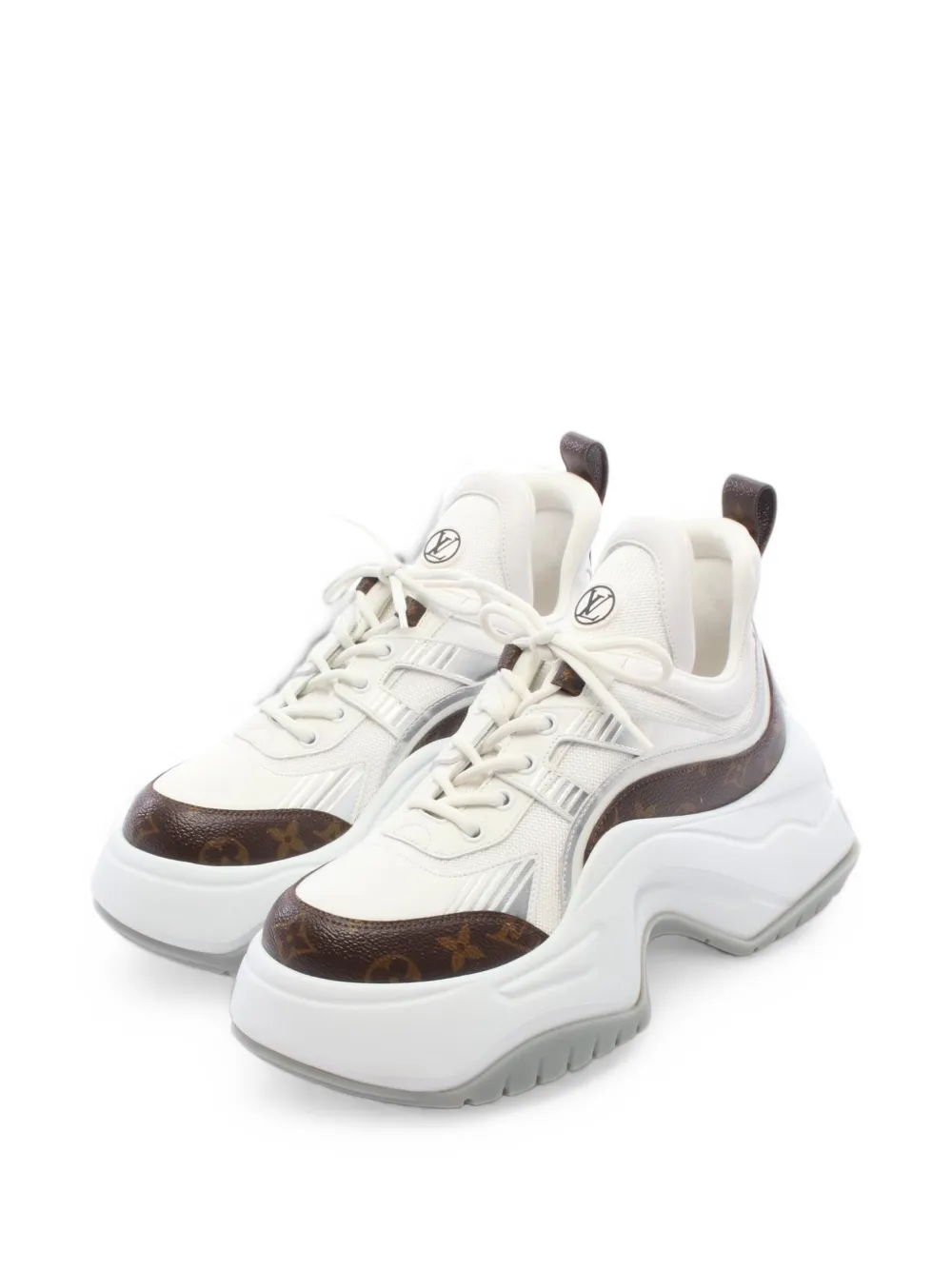 Louis Vuitton Pre-Owned baskets LV Arclight 2.0 Line Monogram (2023) - Blanc Louis Vuitton Pre-Owned baskets LV Arclight 2.0 Line Monogram (2023) - Blanc