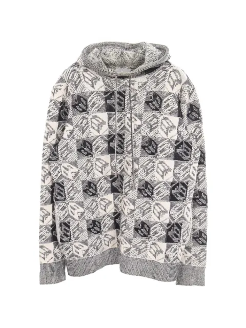 Christian Dior Pre-Owned hoodie con motivo en toda la pieza 2000