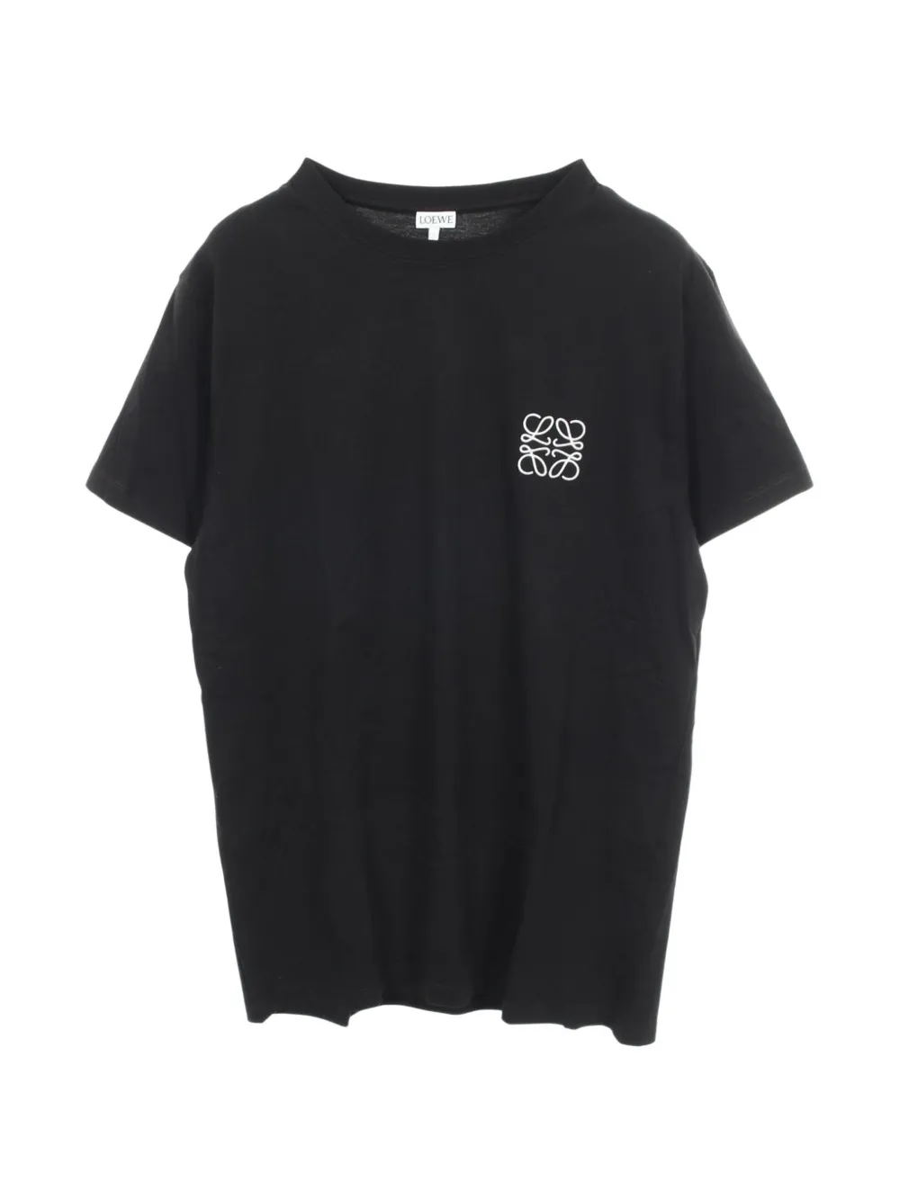 Loewe Pre-Owned 2010 Anagram embroidery t-shirt - Noir Loewe Pre-Owned 2010 Anagram embroidery t-shirt - Noir