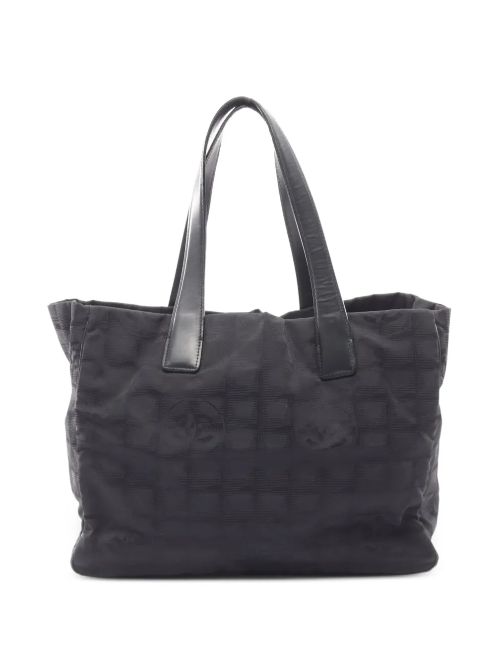 CHANEL Pre-Owned 2003-2004 MM New Travel Line shoulder bag – Black