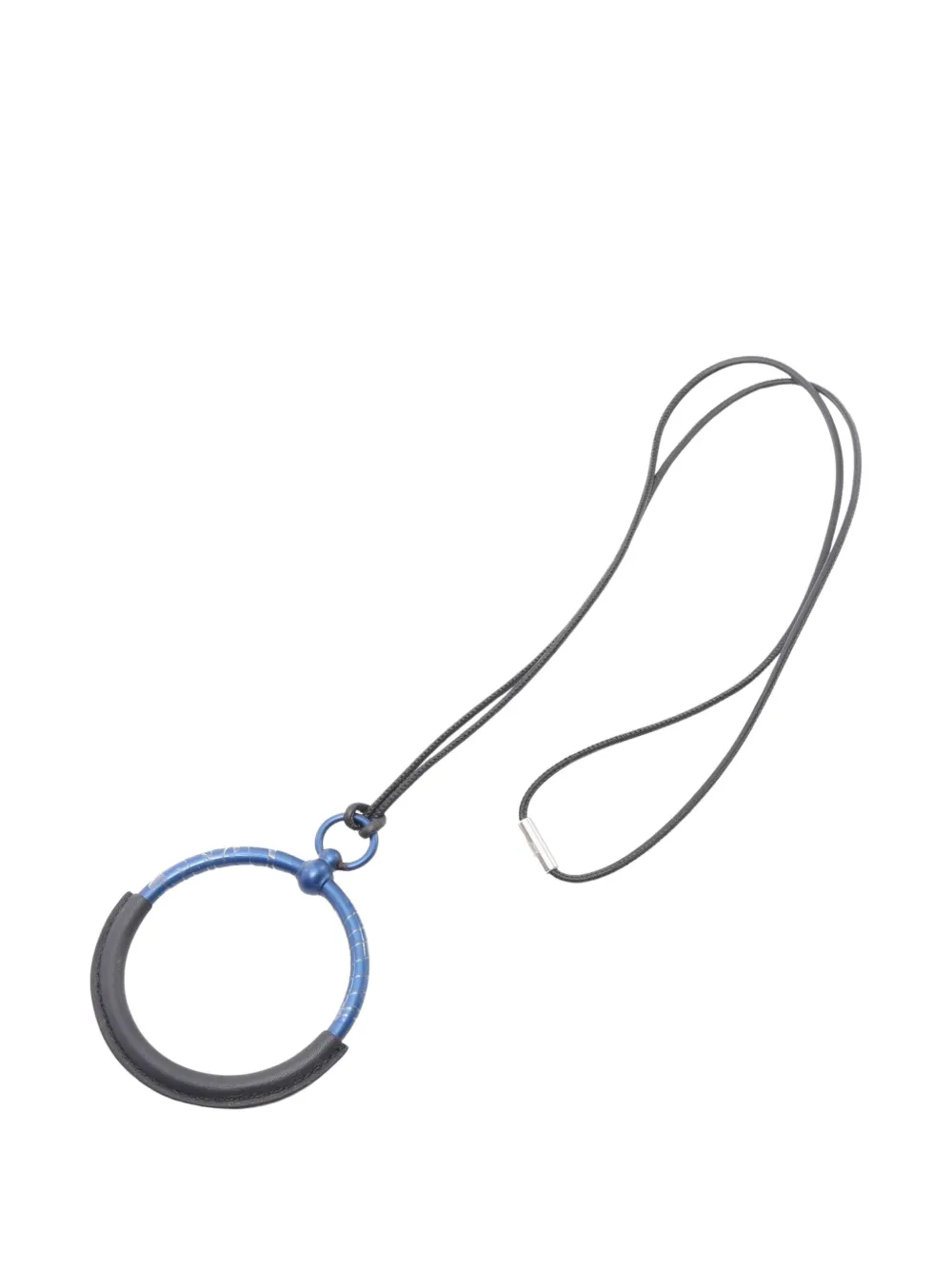 Hermès Pre-Owned 2010s Loop Gran necklace - Blau