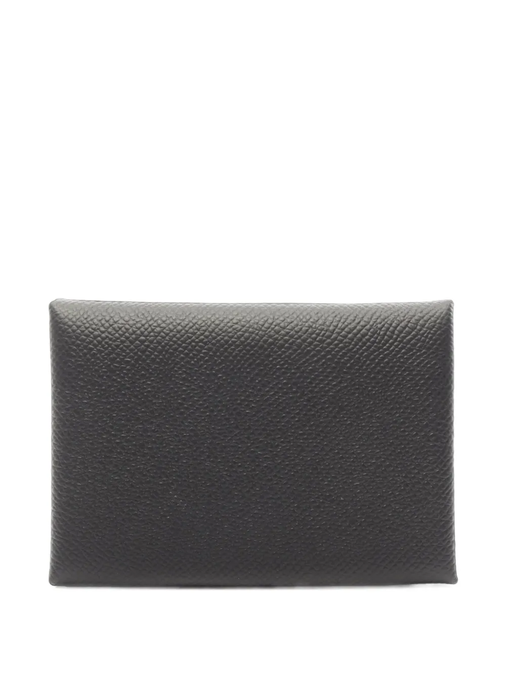 Hermès Pre-Owned Calviduo Epsom coin purse in Black