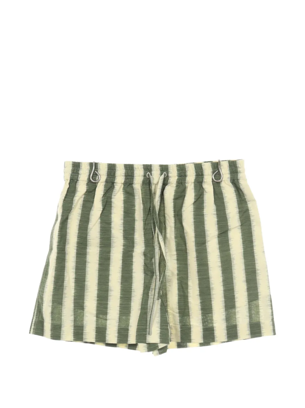 Christian Dior Pre-Owned short à rayures (années 2010) - Vert Christian Dior Pre-Owned short à rayures (années 2010) - Vert