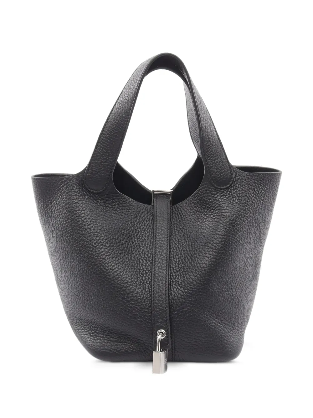 Hermès Pre-Owned 2026 PM PicotIn Lock leather handbag - Schwarz