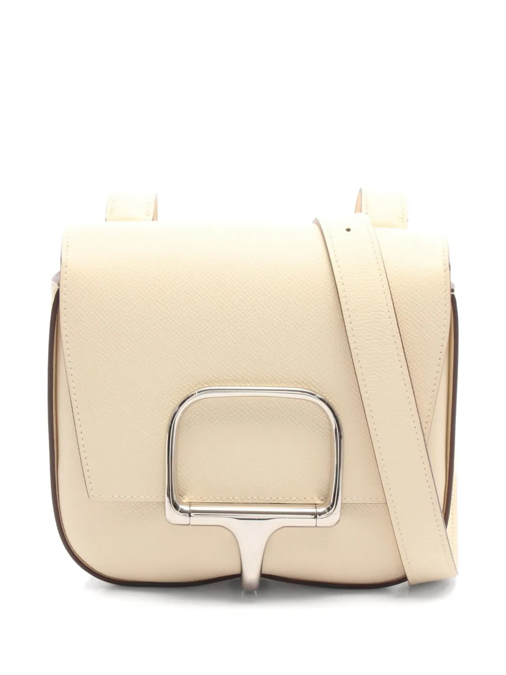 Hermès Pre-Owned 2022 mini Della Cavalleria shoulder bag - Toni neutri