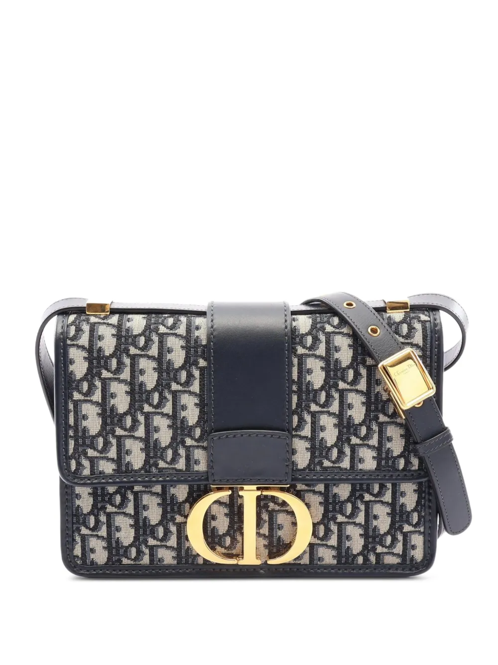 Christian Dior Pre-Owned 2010s 30 Montaigne Oblique shoulder bag - Blau