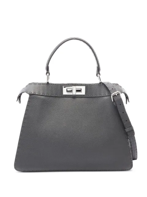 Fendi Pre-Owned 2010s Peekaboo ISeeU Selleria leather tote bag