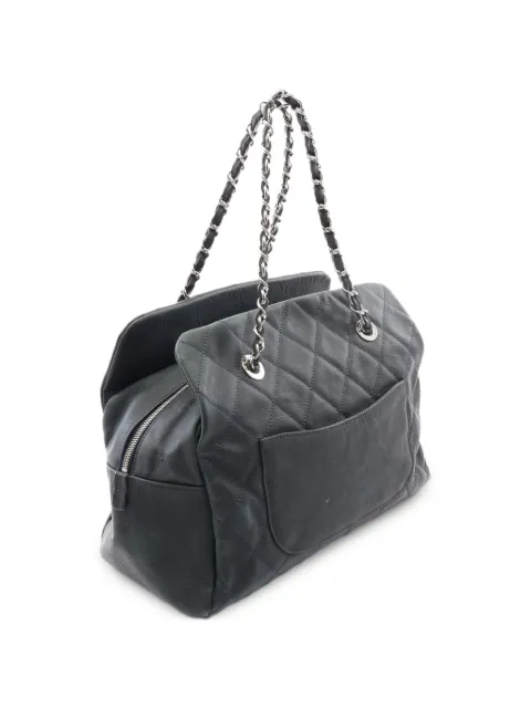 CHANEL Pre-Owned 2010-2011 Matelassé chain tote bag