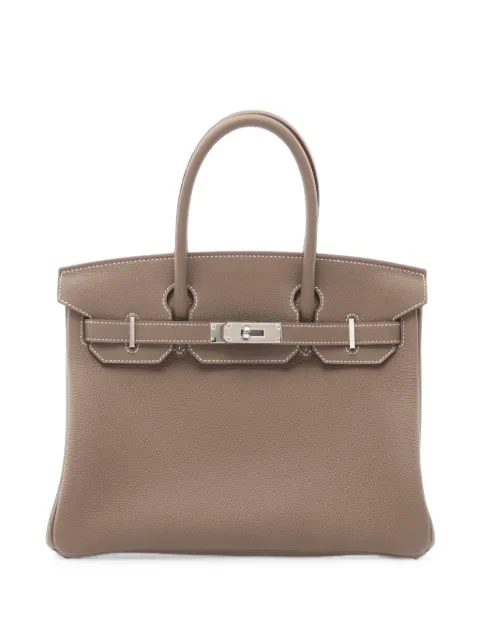 Hermès Pre-Owned sac à main Birkin 30 Etoupe Togo (2026)