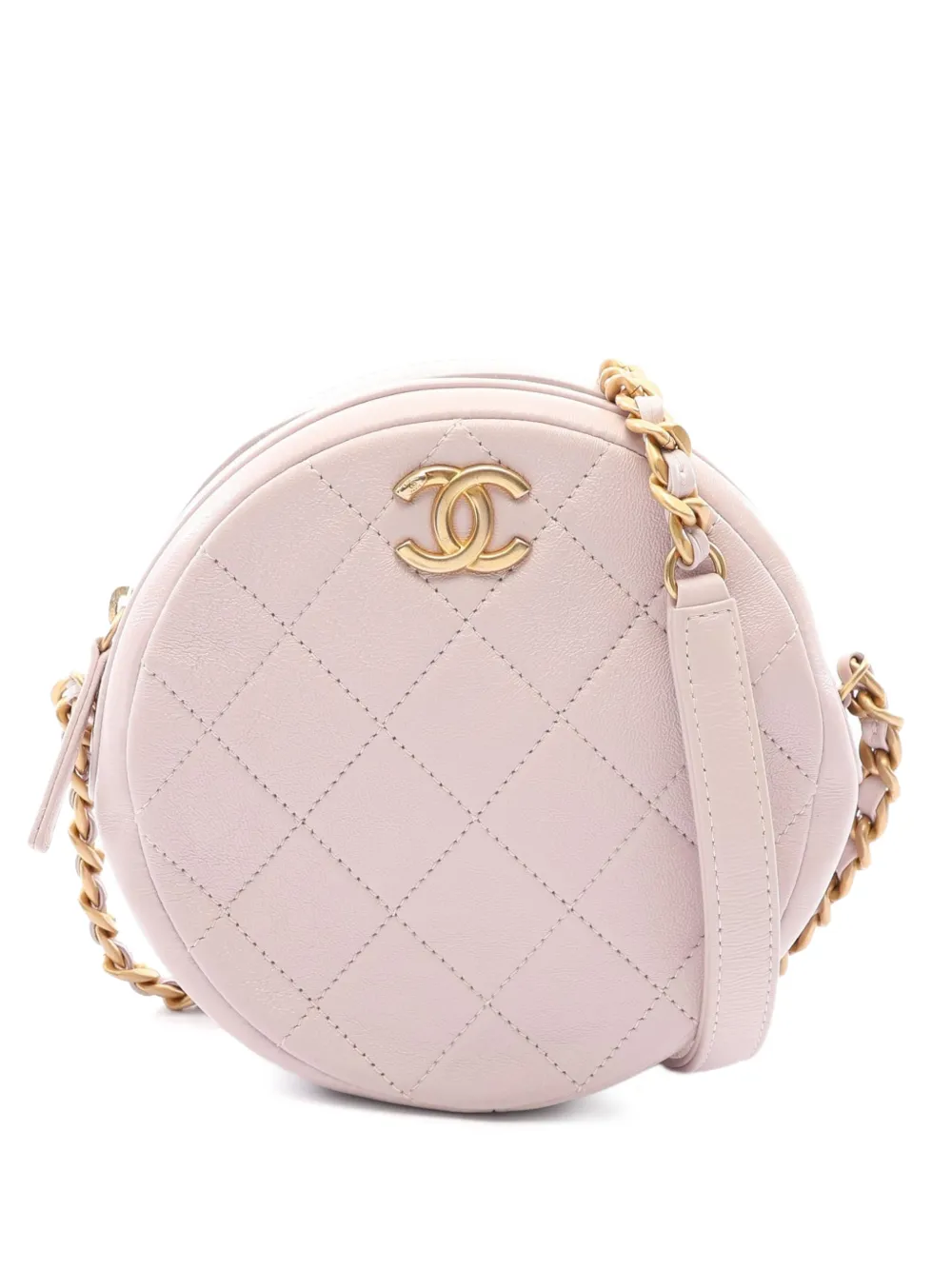CHANEL Pre-Owned 2020-2021 Matelassé shoulder bag - Rosa