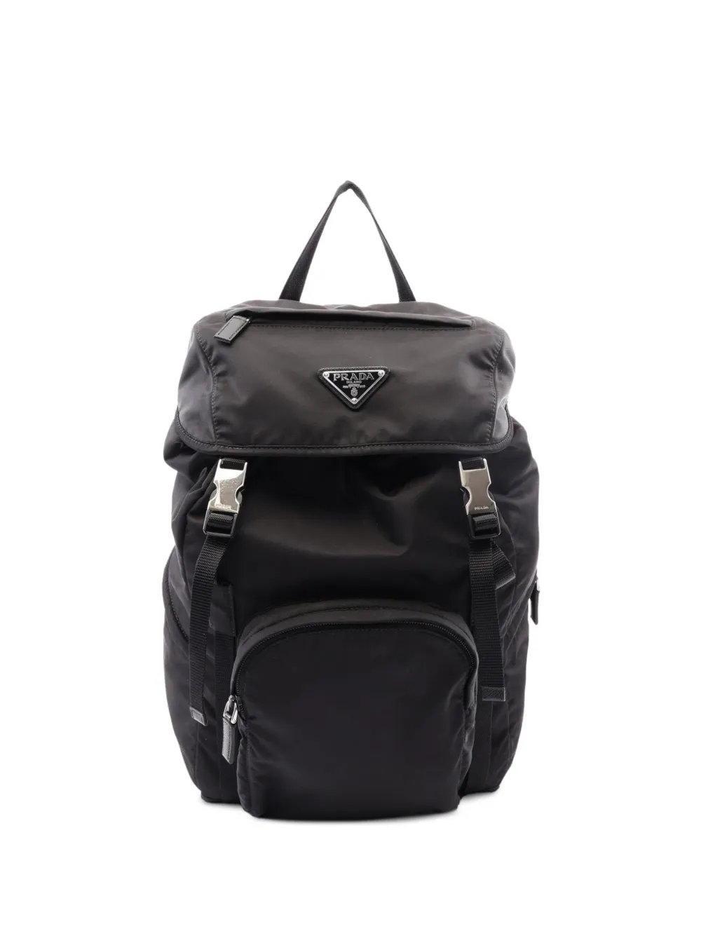Prada Pre-Owned 2010s Re-Nylon Saffiano backpack - Nero
