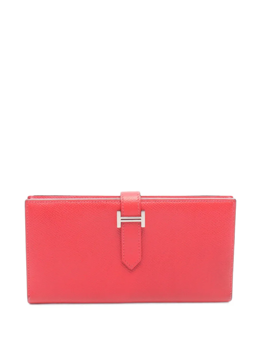 Hermès Pre-Owned 2015 Bearn Soufflé long wallet - Rot