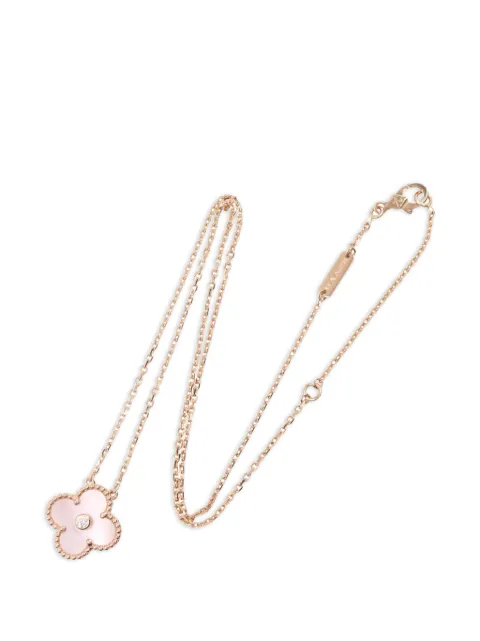 Van Cleef & Arpels Pre-Owned 2010s Vintage Alhambra necklace