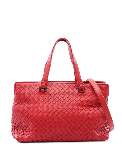 Bottega Veneta Pre-Owned 2000s Intrecciato 2-Way leather tote bag