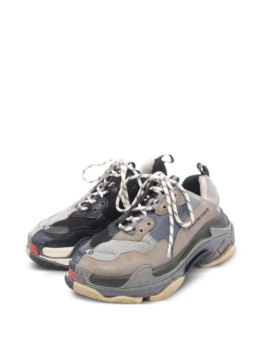 Balenciaga Pre-Owned 2010s Triple S Split sneakers - Grau