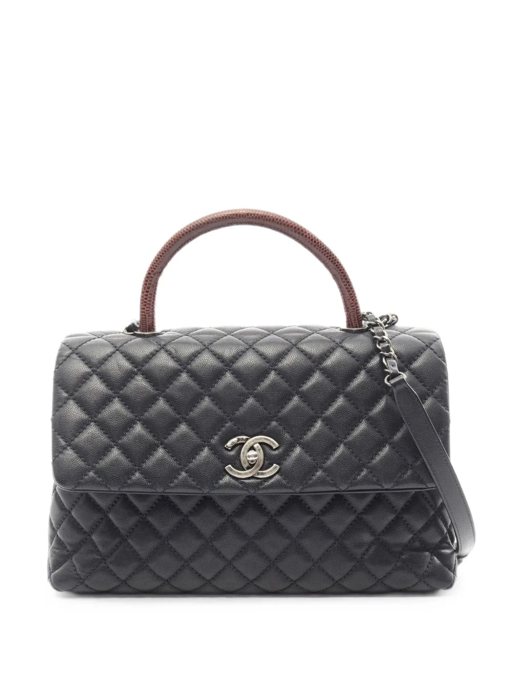 CHANEL Pre-Owned 2015-2016 Matelasse Coco handbag - Blu