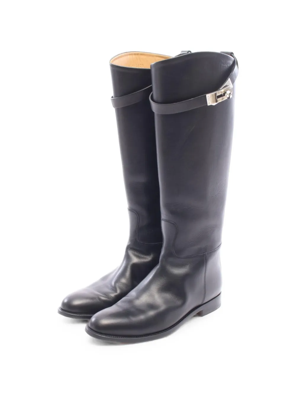 Hermès Pre-Owned bottines Jumping en cuir (années 2010) - Noir Hermès Pre-Owned bottines Jumping en cuir (années 2010) - Noir
