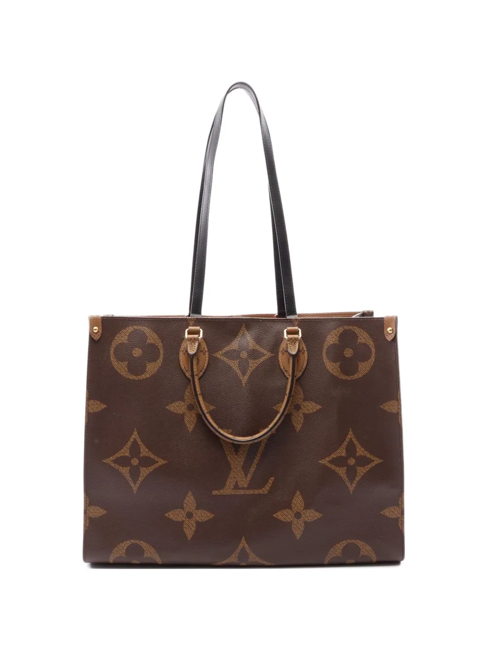 Louis Vuitton Pre-Owned 2020 GM On-the-go Monogram shoulder bag - Braun