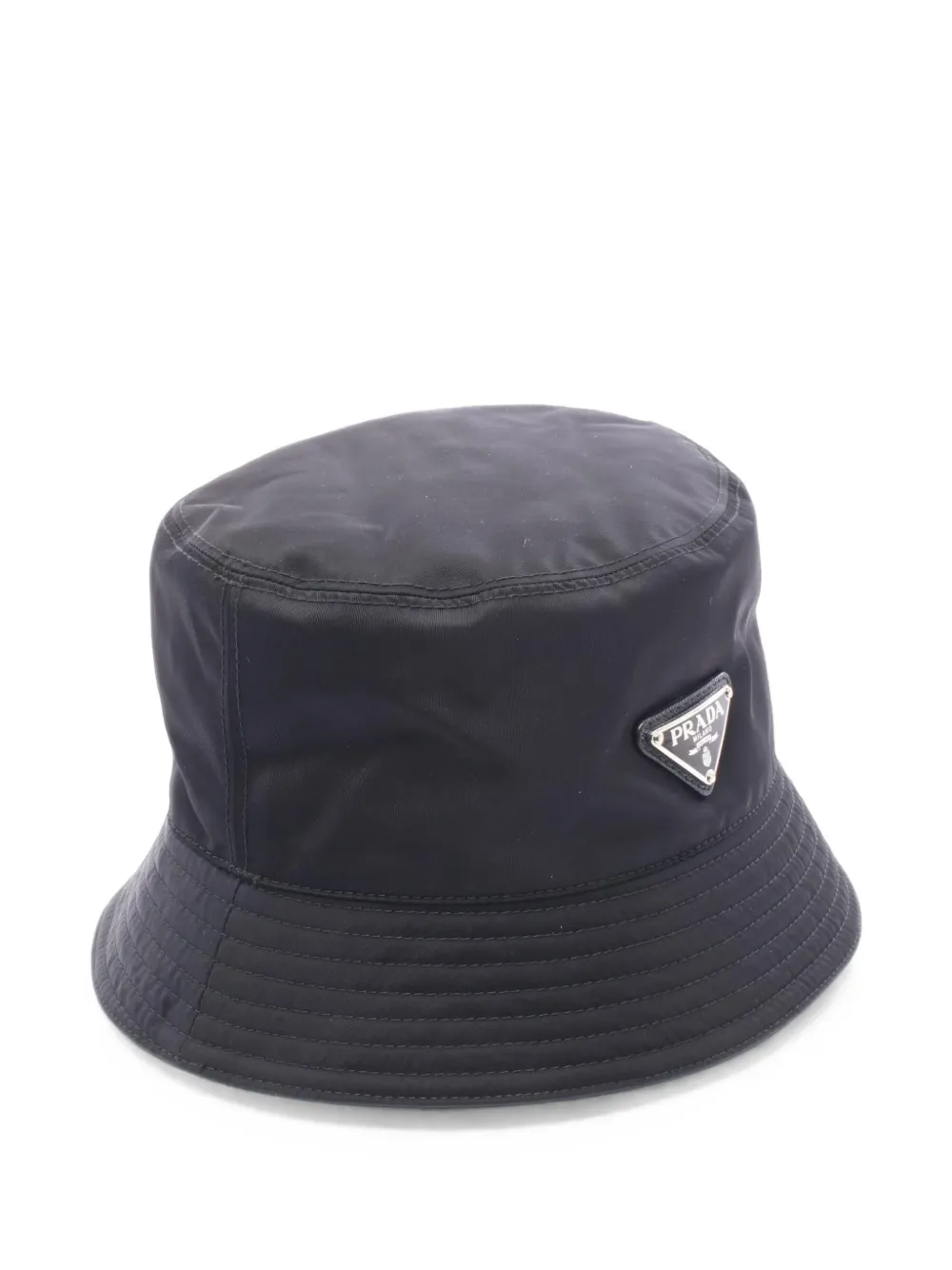 Prada Pre-Owned 2010s Re-Nylon bucket hat - Nero