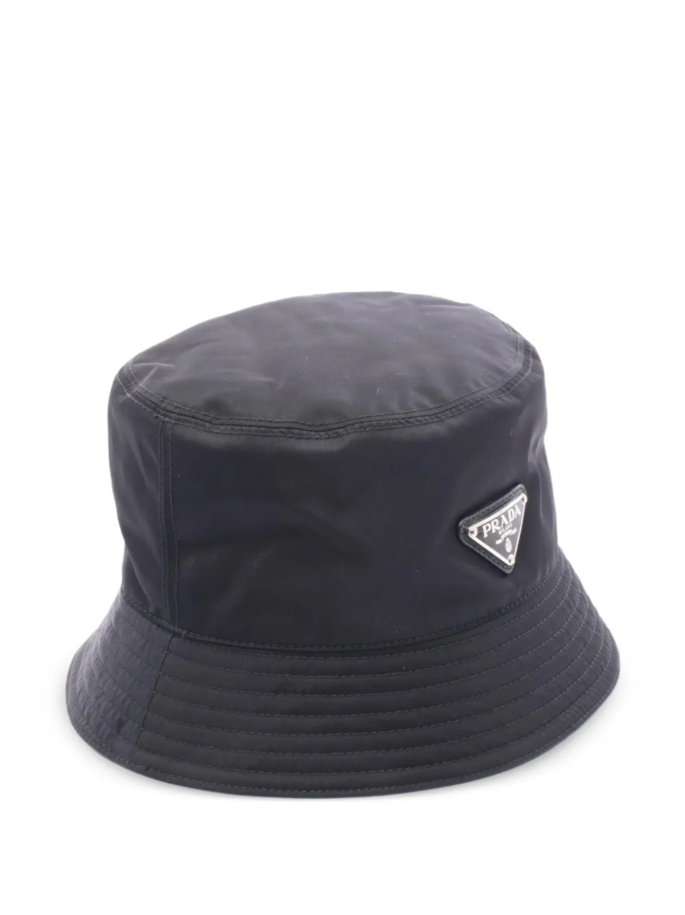 Prada Pre-Owned 2010s Re-Nylon bucket hat - Nero