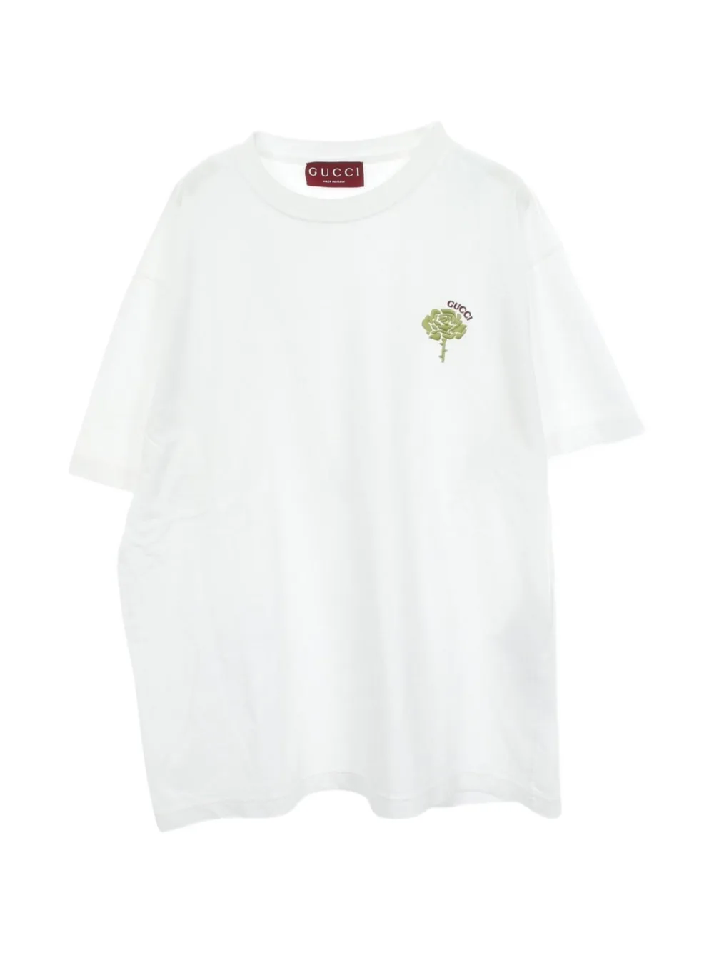 Gucci Pre-Owned t-shirt brodé en coton (années 2010) - Blanc