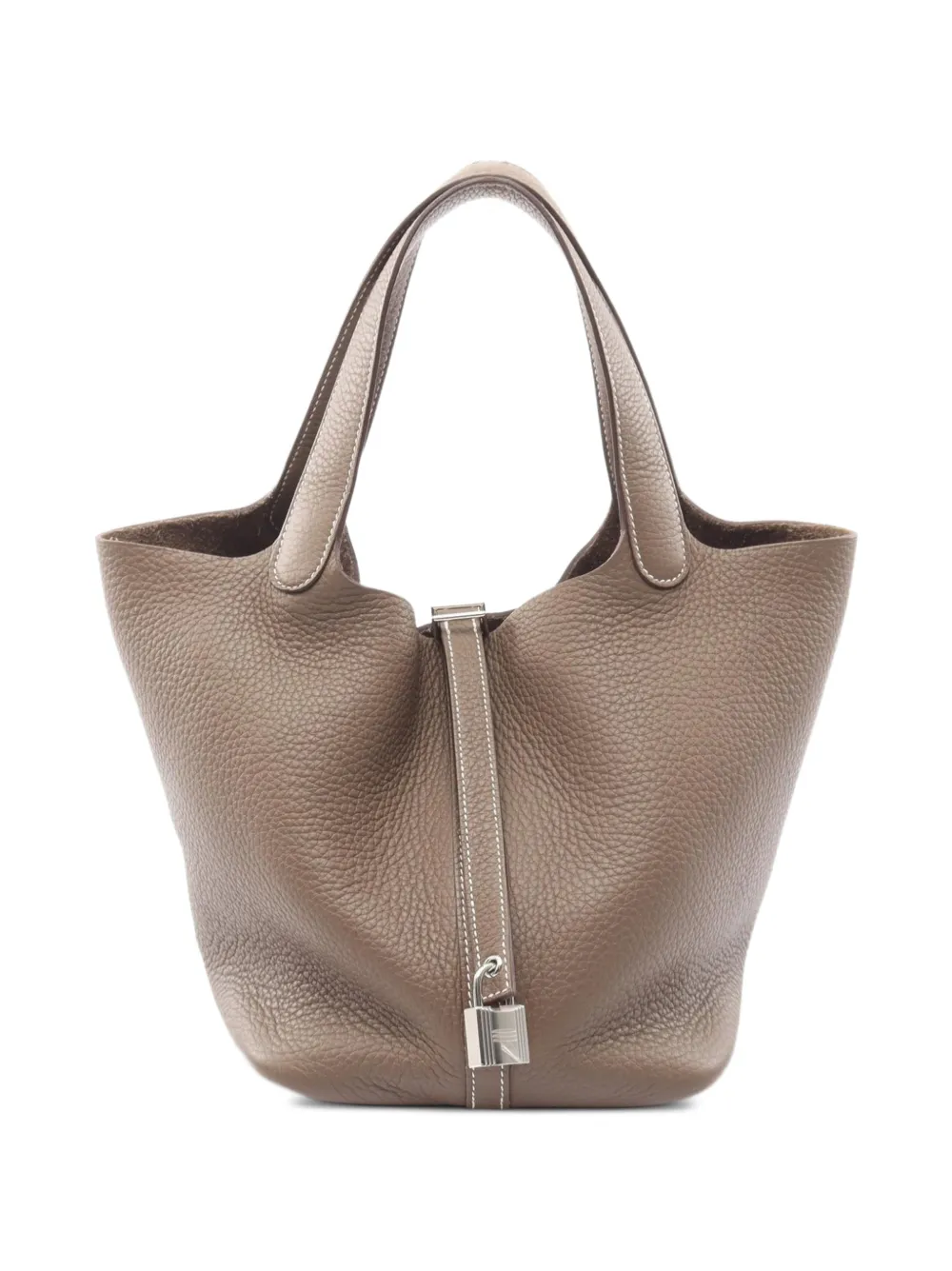 Hermès Pre-Owned 2023 MM Picotin Lock tote bag - Braun