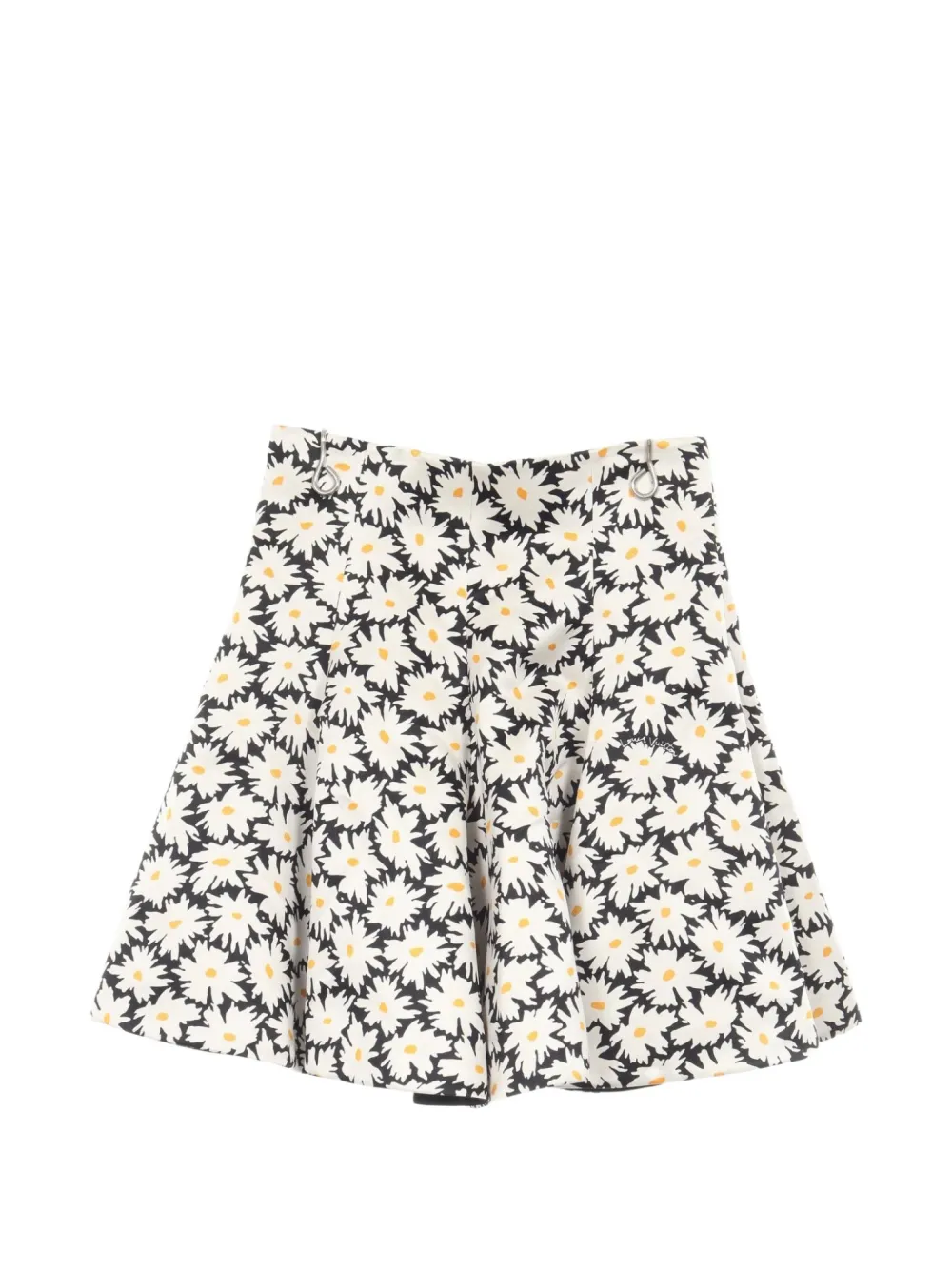 Louis Vuitton Pre-Owned 2010s Blair floral-print midi skirt - Weiß