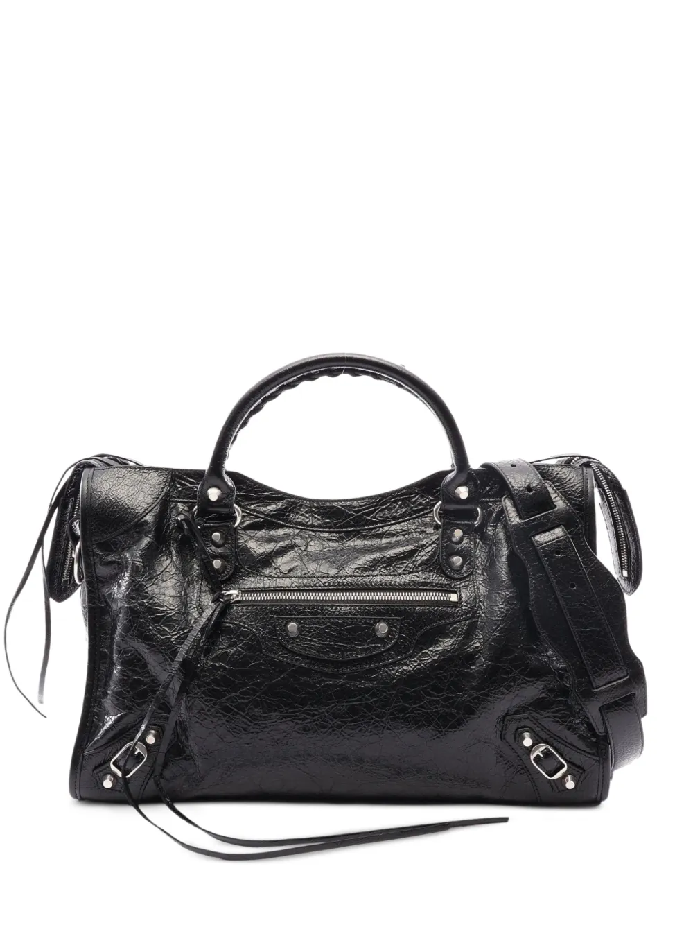 Balenciaga Pre-Owned 2020s medium Le City shoulder bag - Schwarz