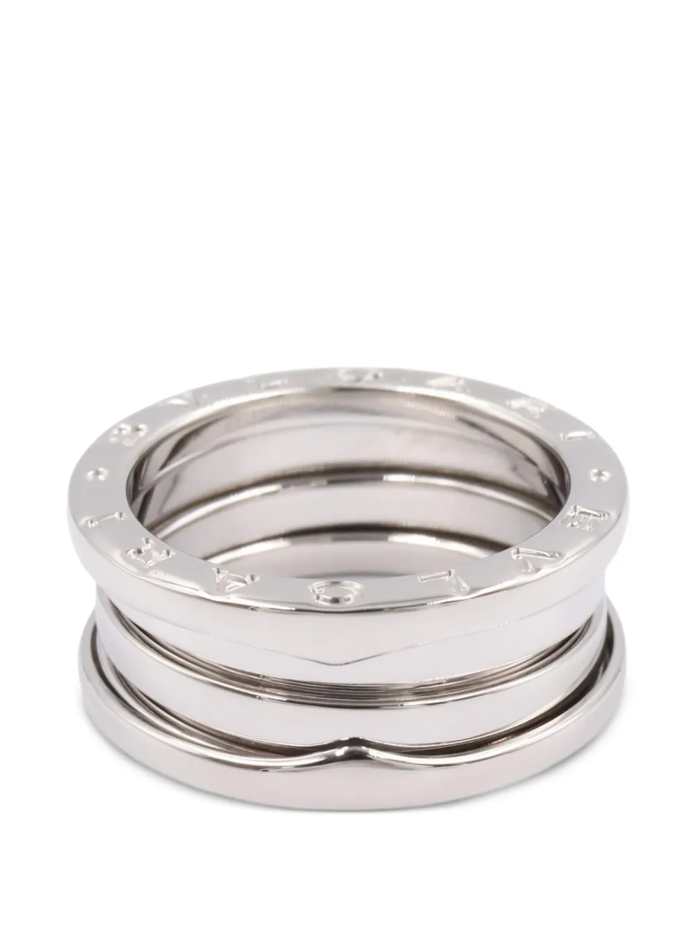 Bvlgari Pre-Owned 2010s B-zero1 ring - Argento