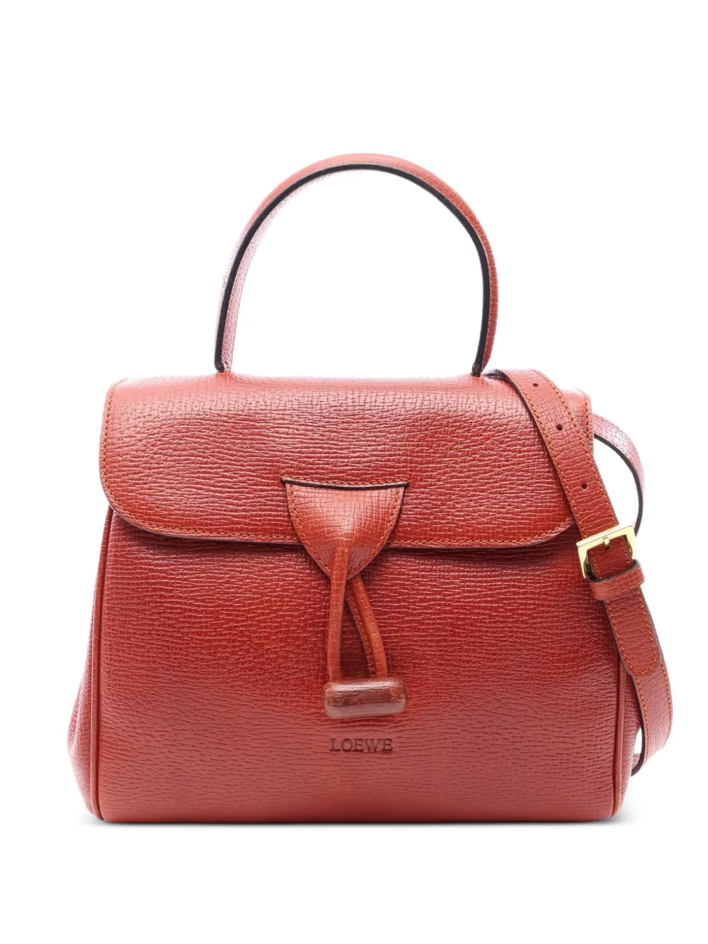 Loewe Pre-Owned 2000s top-handle shoulder bag - Rot
