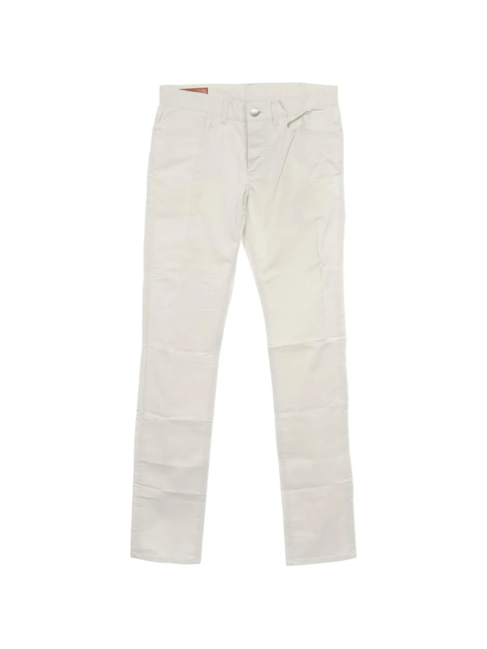 Hermès Pre-Owned pantalon chino à braguette boutonnée (années 2010) - Tons neutres