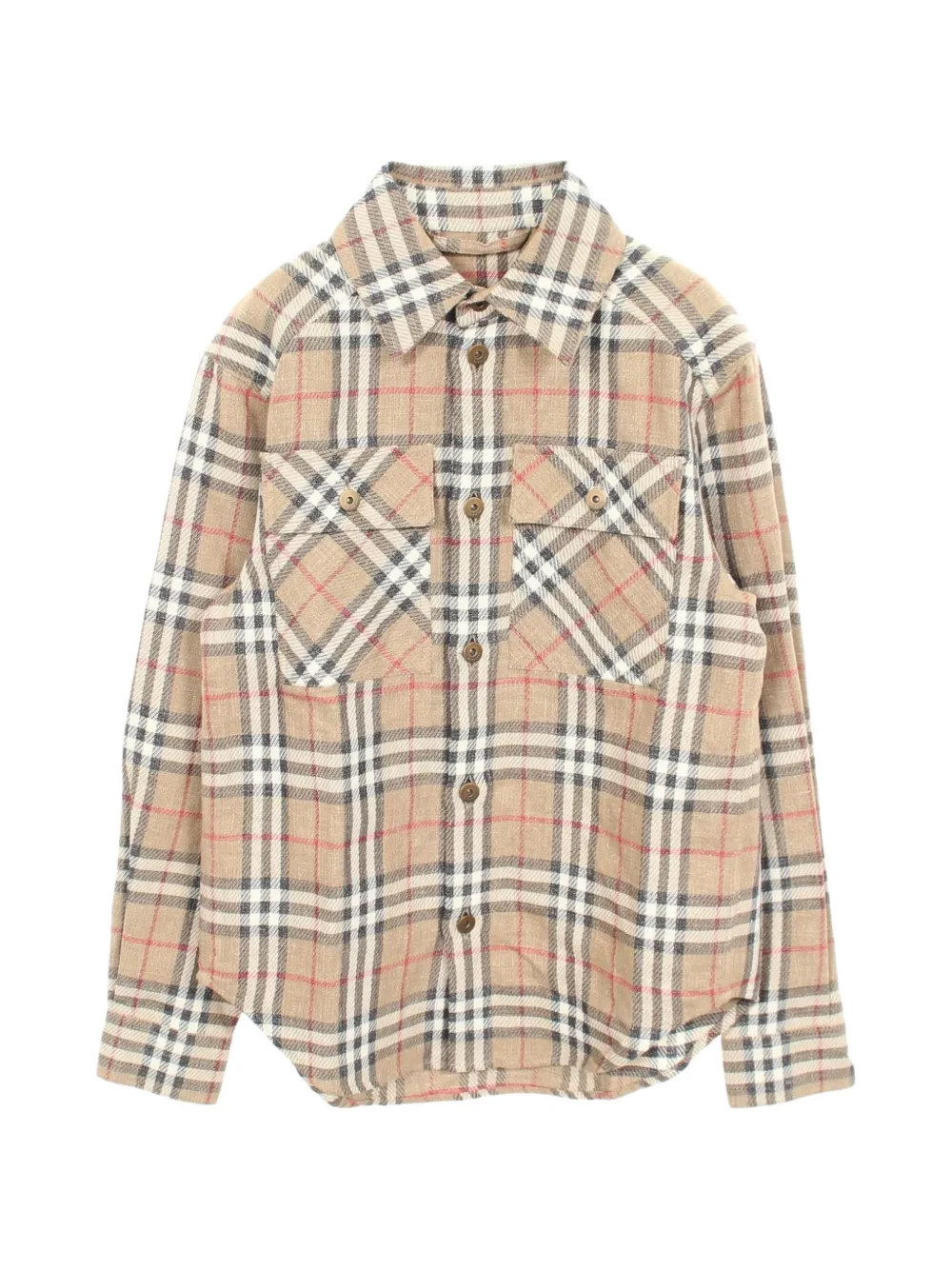 Burberry Pre-Owned 2010s Nova check shirt - Neutrals