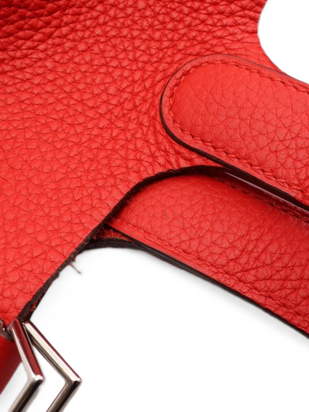 Hermès Pre-Owned 2019 PM Picotan Lock bucket-tas Rood