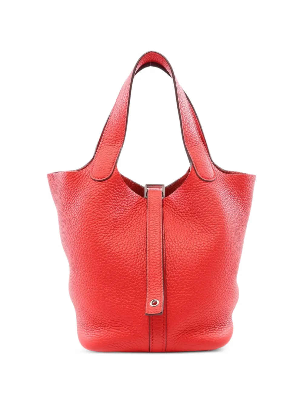 Hermès Pre-Owned 2019 PM Picotan Lock bucket bag - Rot