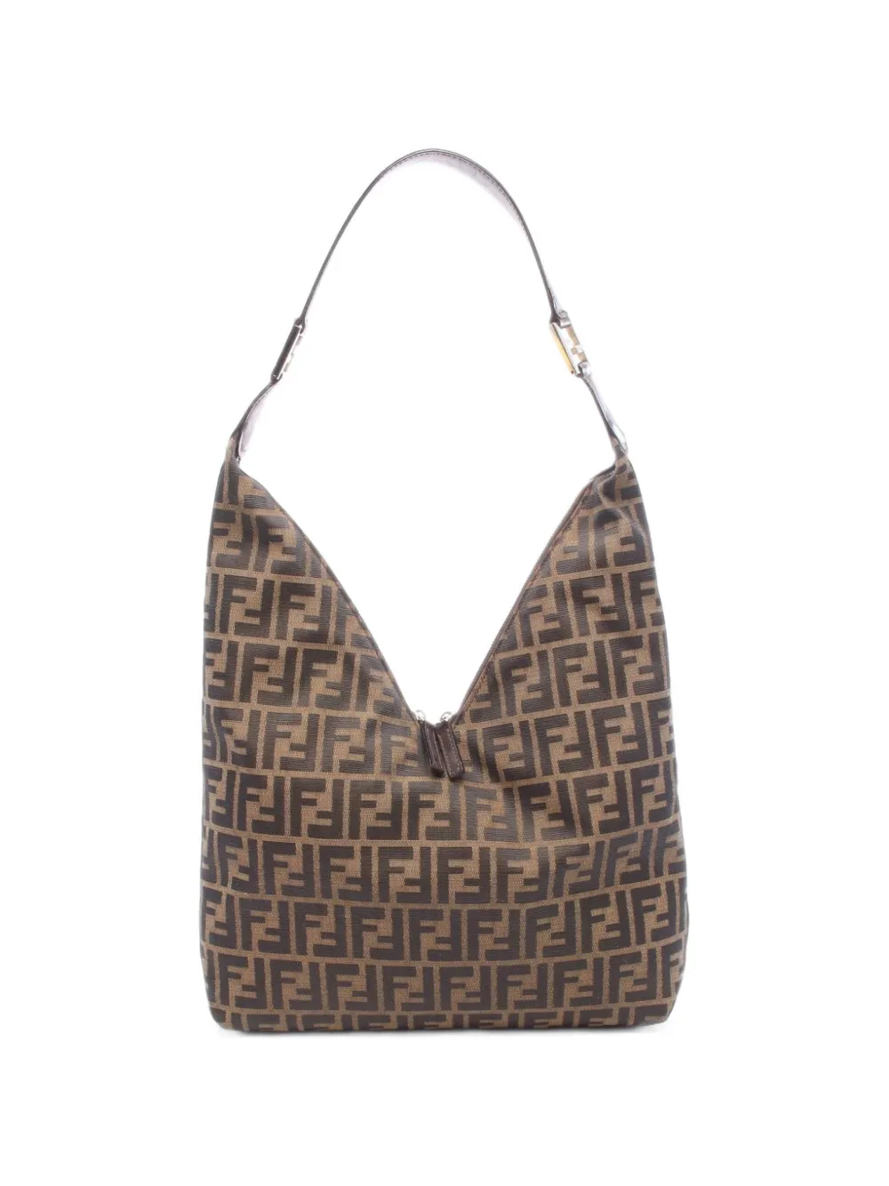 Fendi Pre-Owned 2000s Zucca shoulder bag - Brown
