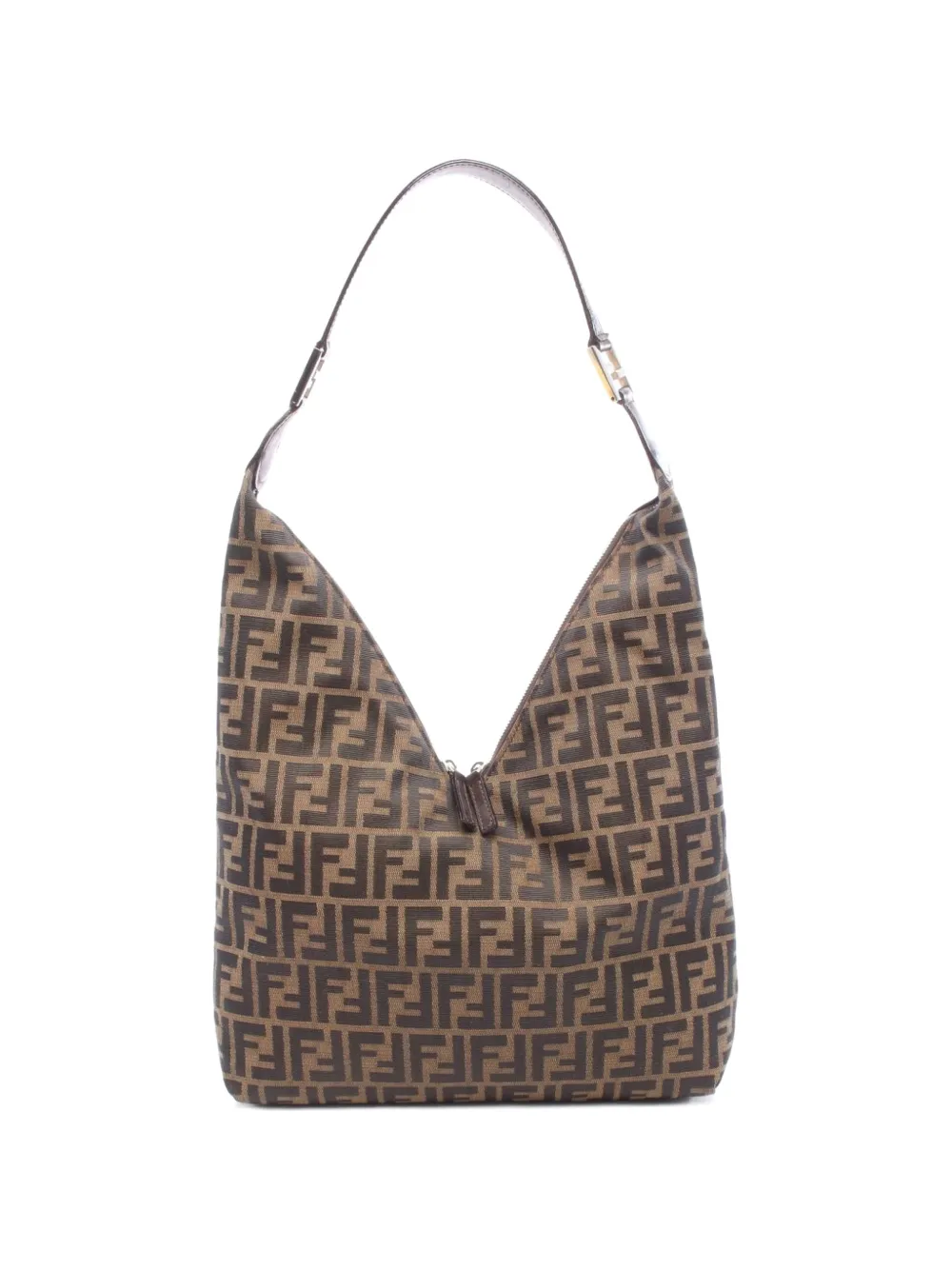 Fendi Pre-Owned 2000s Zucca shoulder bag - Brown