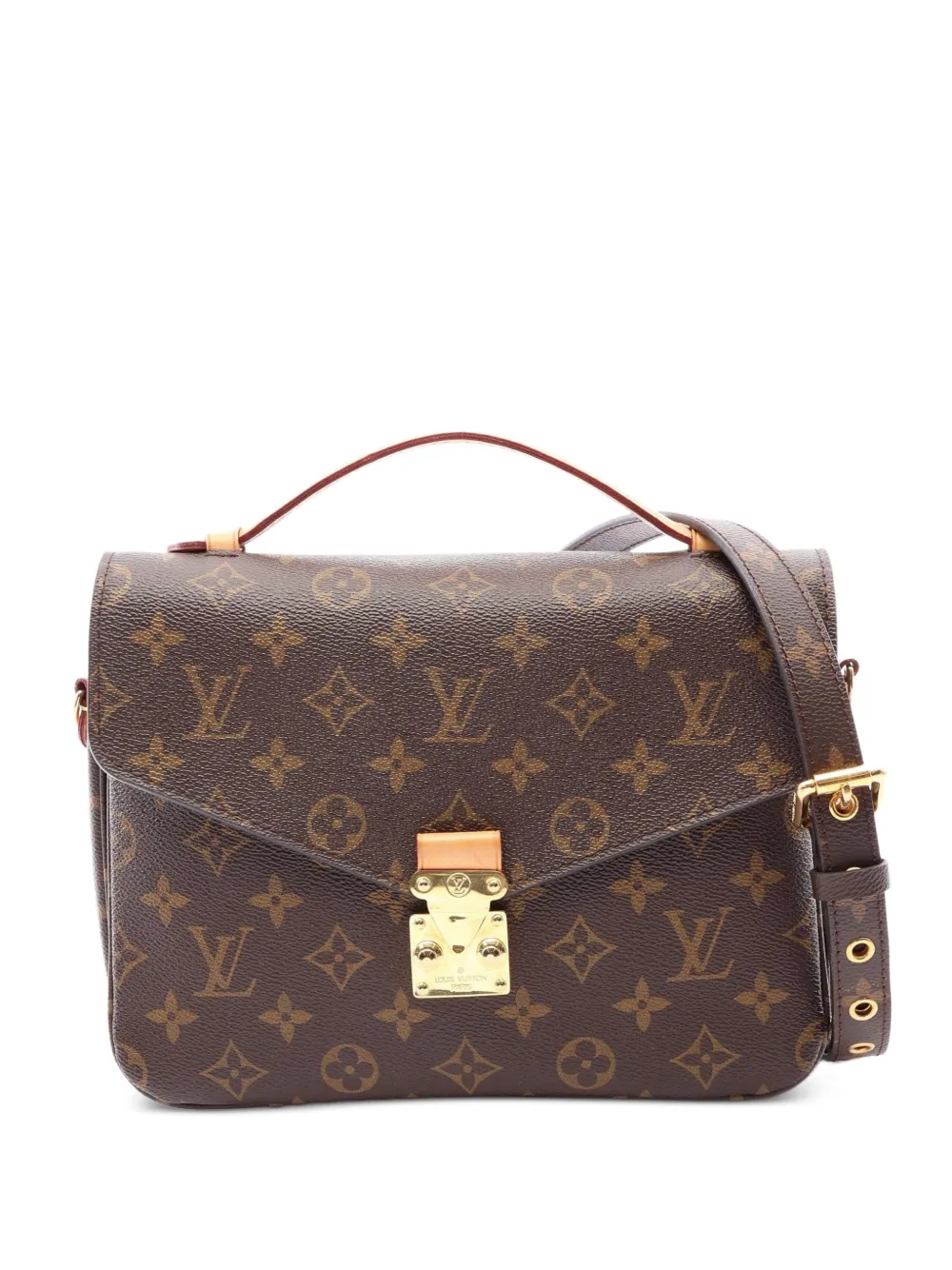 Louis Vuitton Pre-Owned 2017 MM Pochette Métis Monogram handbag - Marrone