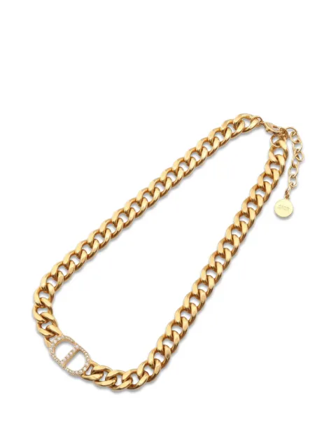 Christian Dior Pre-Owned 2010s rhinestone-embellished necklace