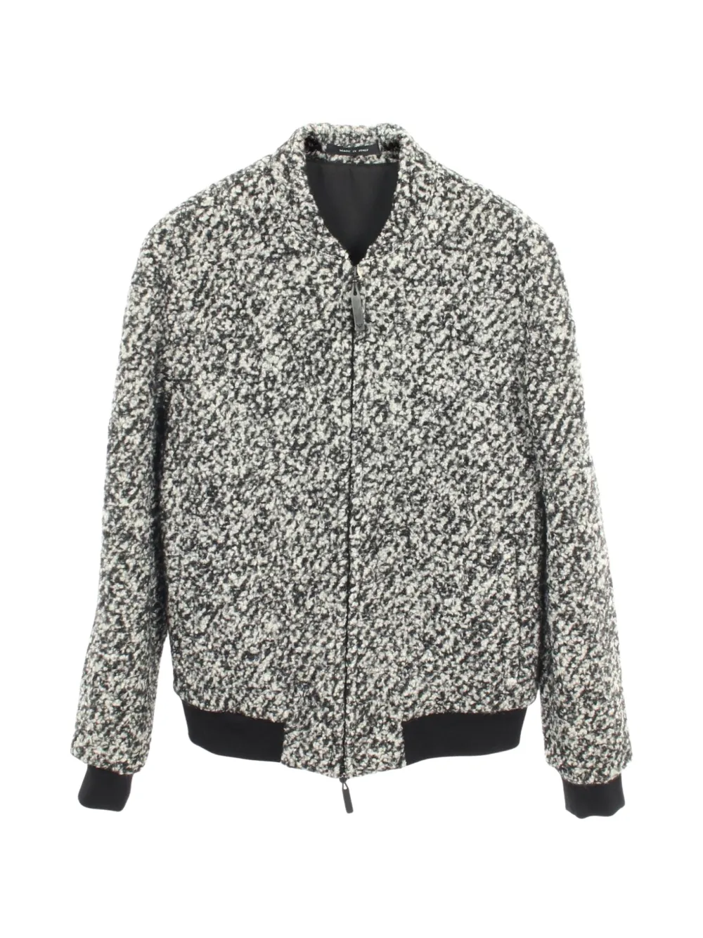 Emporio Armani Pre-Owned 2020s zip-up blouson jacket - Schwarz