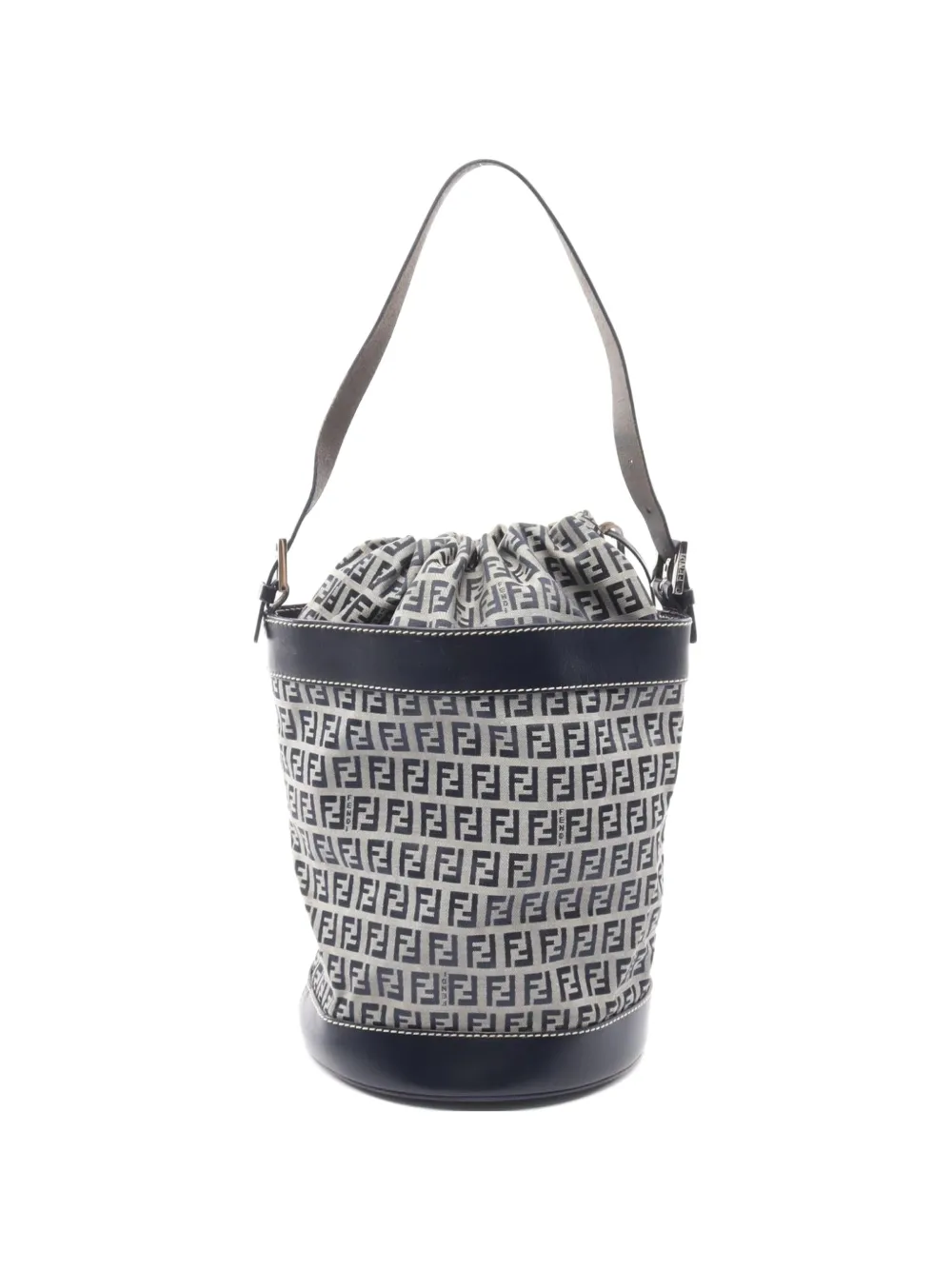 Fendi Pre-Owned 2000s Zucchino bucket bag - Blu